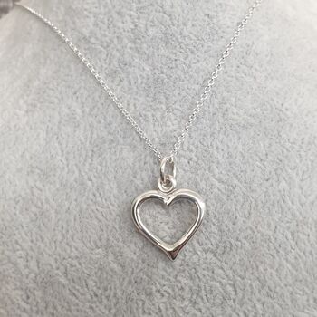 The Silver Heart Necklace, 2 of 8