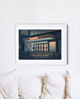 The Mayfair Ballroom Newcastle Travel Poster Art Print, 3 of 8