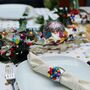 Set Of Four Kitsch Christmas Wreath Napkin Rings, thumbnail 2 of 4