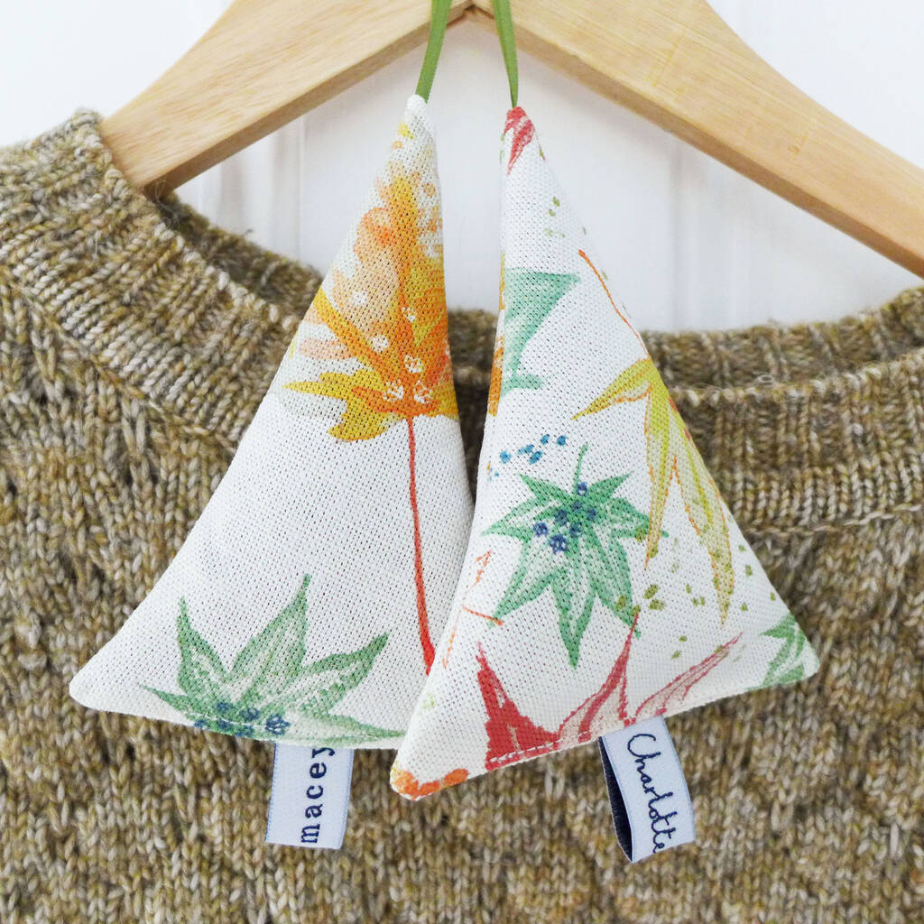 Pair Of Leaves Lavender Trees, 1 of 5