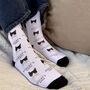 The Cat's Human Personalised Socks, thumbnail 1 of 10