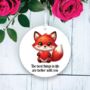 Personalised Fox Valentine's Hanging Gift, thumbnail 2 of 2