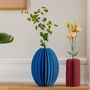 Foldable Paper Vase With Glass Inner Tube Yuki Design, thumbnail 1 of 4