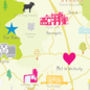 Personalised Yorkshire Map: Add Favourite Places, thumbnail 4 of 4