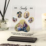 Personalised Pet Paw Photo Memorial Plaque, thumbnail 1 of 3