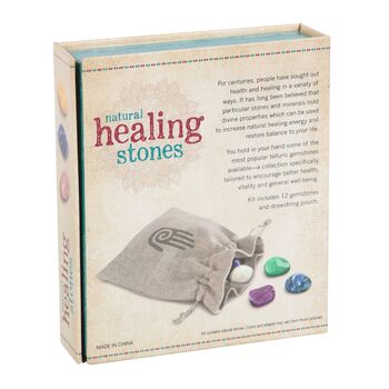 Natural Crystal Healing Gemstones Gift Set, 3 of 4