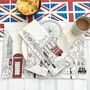 Large London Linen Placemats, thumbnail 1 of 8