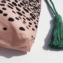 Leopard Print Personalised Make Up Zipper Pouch Bag, thumbnail 6 of 9