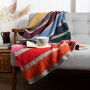 Misty Rainbow Blanket Knitting Kit Beginners, thumbnail 1 of 3