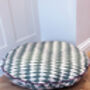 Olive Diamond Piped Dog Bed, thumbnail 6 of 7