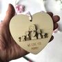 Personalised Mother's Day Card With Keepsake Heart, thumbnail 4 of 5