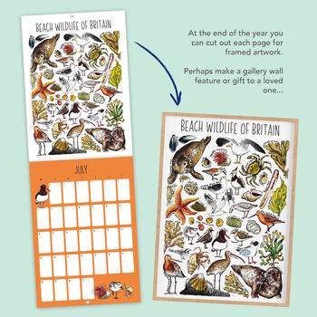 2025 Wildlife Habitats Wall Calendar, 3 of 12