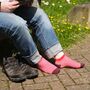 Lux Taylor Red Luxury Crew And Trainer Men’s Socks Bundle, thumbnail 6 of 7