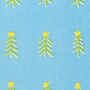 Colourful Christmas Trees Risograph Christmas Card, thumbnail 2 of 2