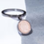 1976 50th Birthday Decimal Half Penny Coin Keyring, thumbnail 4 of 5