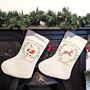 Personalised Child's Christmas Stocking, thumbnail 1 of 9