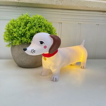 Personalised Sausage Dog Night Light, 2 of 6