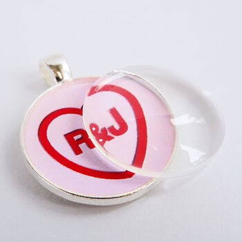 Personalised Valentine Keyring And Bag Charm, 5 of 8