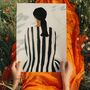 Girl In The Striped Dress Print, thumbnail 3 of 4