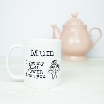 Mum Girl Power Gift Mug, 4 of 4