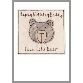 Personalised Bear 1st Or Any Birthday Card For Boy, 11 of 12