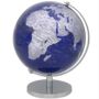 Classic Light Up Blue And Silver Globe, thumbnail 3 of 3