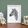 Leafy Crowned Zebra, thumbnail 3 of 4