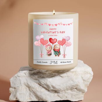 I Love You Valentines Day Candle Gift Box, 2 of 5
