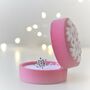 Pink Snowflake Ring In Gift Box, thumbnail 1 of 8