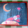 Space Lobster Greetings Card, thumbnail 2 of 4