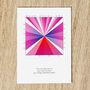 Favourite Song Abstract Art Music Personalised Card, thumbnail 9 of 10