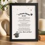 Personalised Graduation Gift Print Of Special Poem, thumbnail 1 of 12