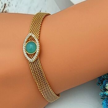 The Andrea Gold Plated Bracelet, 6 of 6
