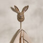 Woodland Hare Wall Hook, thumbnail 4 of 4