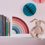 Hand Painted Rainbow Bookend, thumbnail 1 of 10