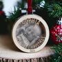 Personalised Baby's 1st Christmas Tree Decoration, thumbnail 1 of 5
