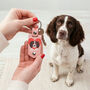 Personalised Dog Breed Photo Keyring, thumbnail 1 of 12