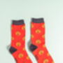 Halloween Pumpkin Bamboo Socks, thumbnail 2 of 7