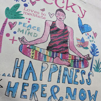 Personalised Meditation And Mindfulness Bag, 8 of 10