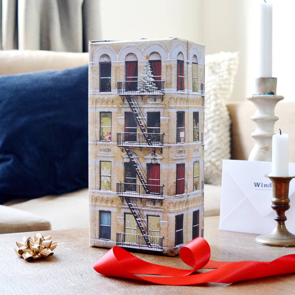 New York City Christmas Wrapping Paper, 1 of 3
