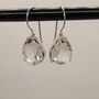 Green Amethyst Drop Earrings, thumbnail 5 of 7