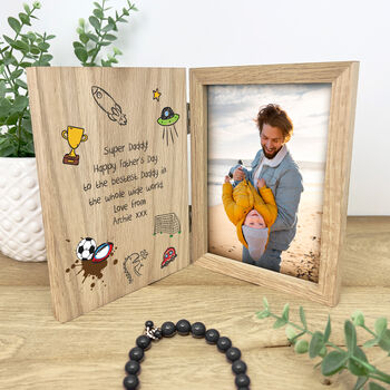 Personalised 'Our Adventures' From The Kids/Grandkids Book Photo Frame, 4 of 9