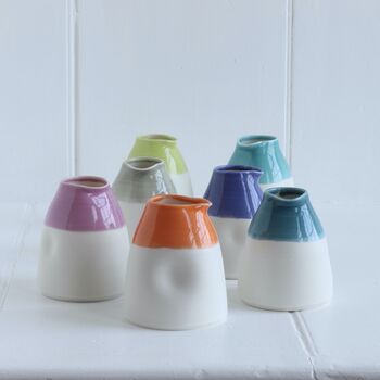 Handmade Porcelain Collared Jug, 3 of 7