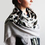 Personalised Tiger Print Scarf, thumbnail 2 of 6