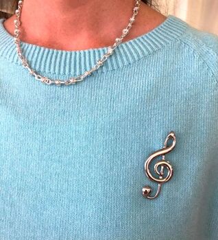 Musical Note Brooch, 2 of 6