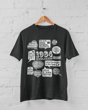 'Events Of 1984' Bespoke 40th Birthday Gift T Shirt, 3 of 9