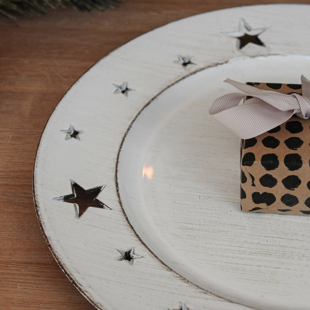 white star charger placemat set of four by marquis & dawe