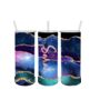 Galaxy Printed Personalised Tumbler With Name, thumbnail 5 of 5