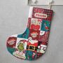 Christmas Stocking Made From Baby Clothes, thumbnail 1 of 12