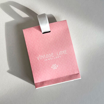 Opaque Square Earrings Made With Swarovski Crystals, 3 of 3